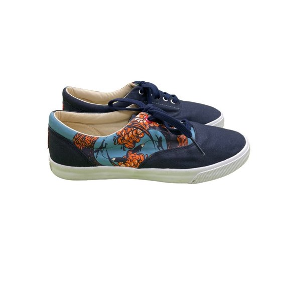 Bucketfeet Men's Blue Canvas Casual Shoe Size 9 SKU 923 - Picture 3 of 5